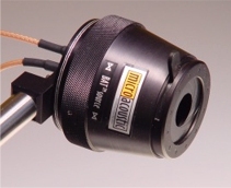 Photograph of a confocal BAT-5 transducer.