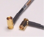 Photograph of an SMB/SMB cable assembly available at MicroAcoustic.