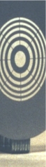 A photograph of a micromachined Fresnel zone-plate - one of MicroAcoustic's many innovations used to create highly-focussed ultrasonic beams in gases.